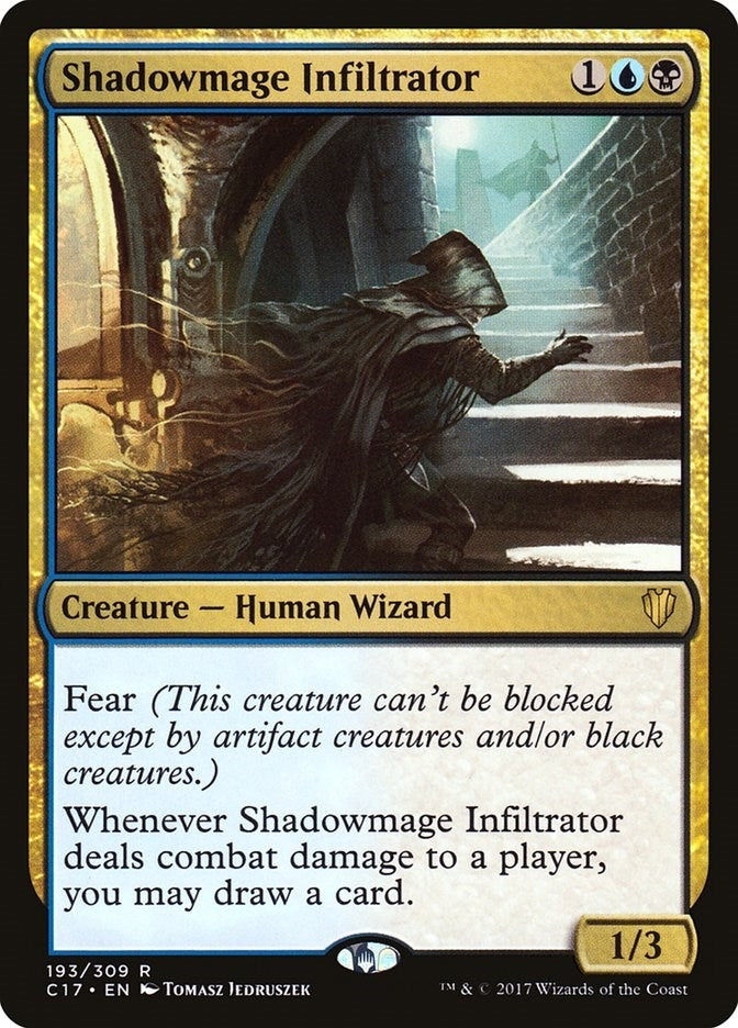 Image for Shadowmage Infiltrator (193) [Commander 2017] - Magic: The Gathering