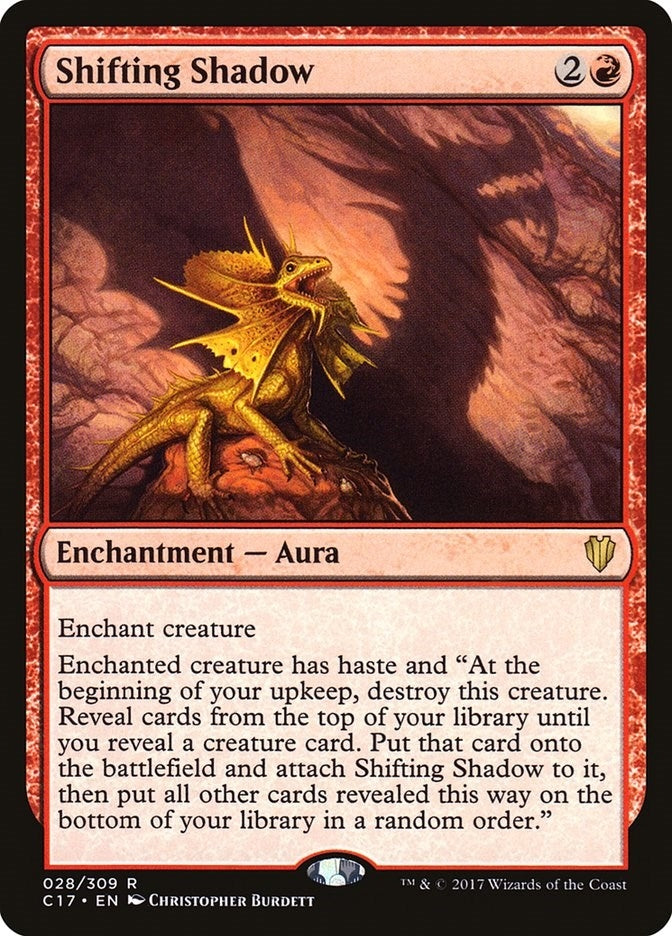 Image for Shifting Shadow (28) [Commander 2017] - Magic: The Gathering