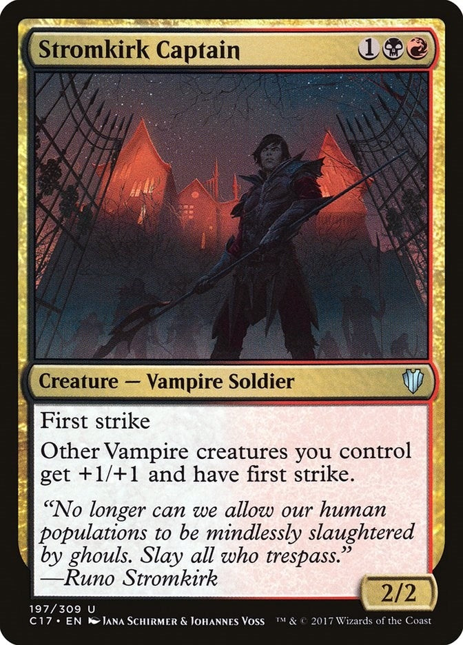 Image for Stromkirk Captain (197) [Commander 2017] - Magic: The Gathering