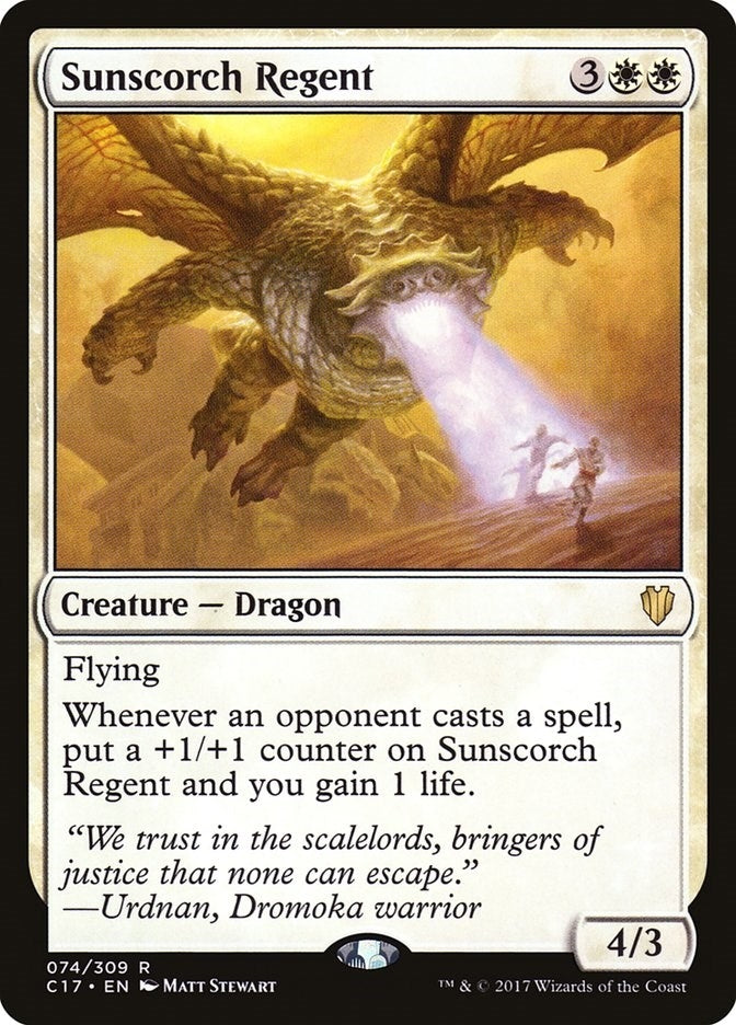 Image for Sunscorch Regent (74) [Commander 2017] - Magic: The Gathering
