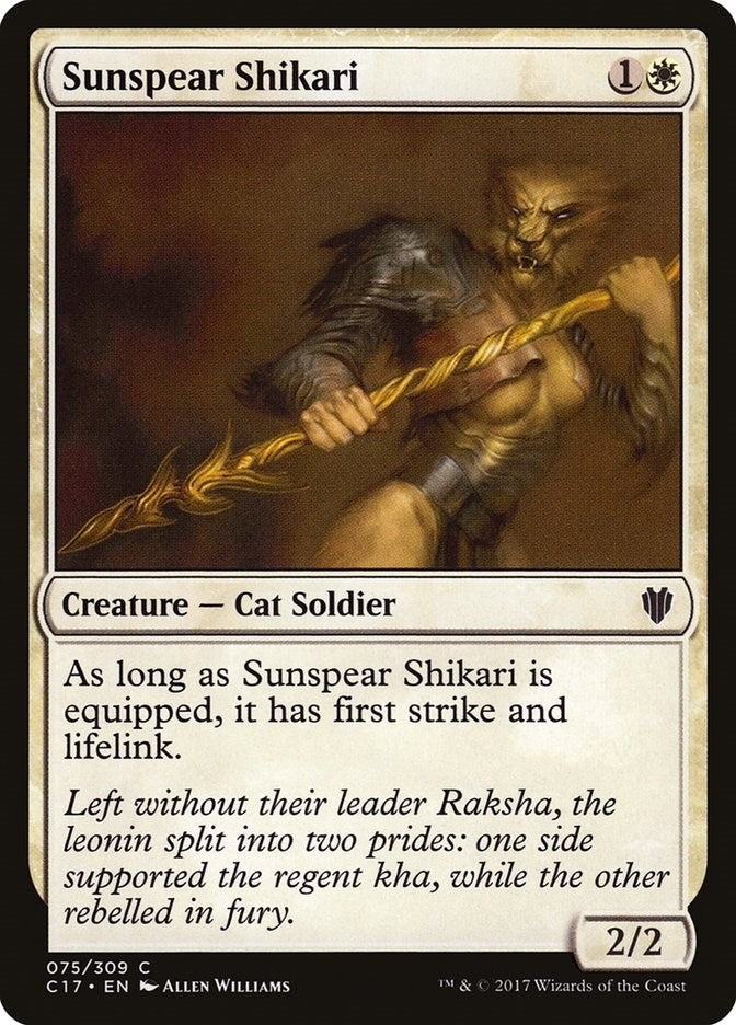 Image for Sunspear Shikari (75) [Commander 2017] - Magic: The Gathering