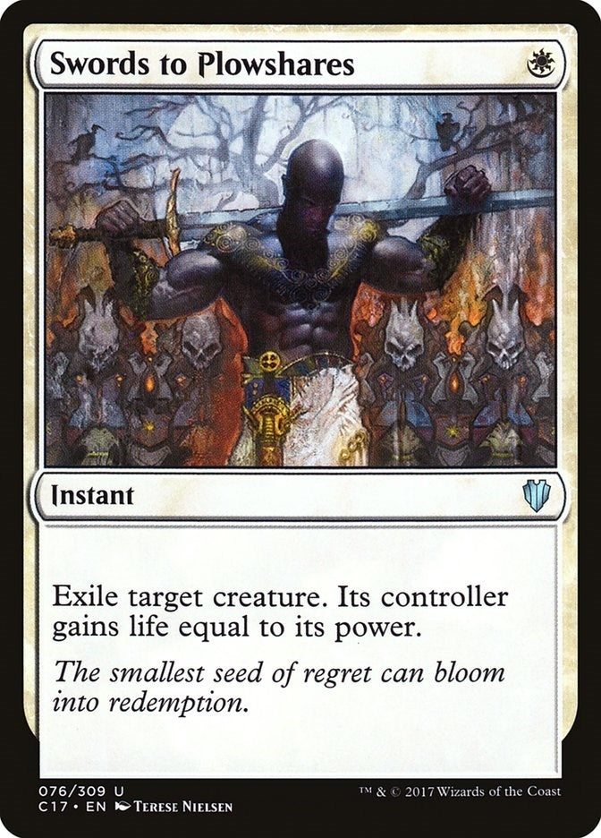 Swords to Plowshares (76) [Commander 2017]