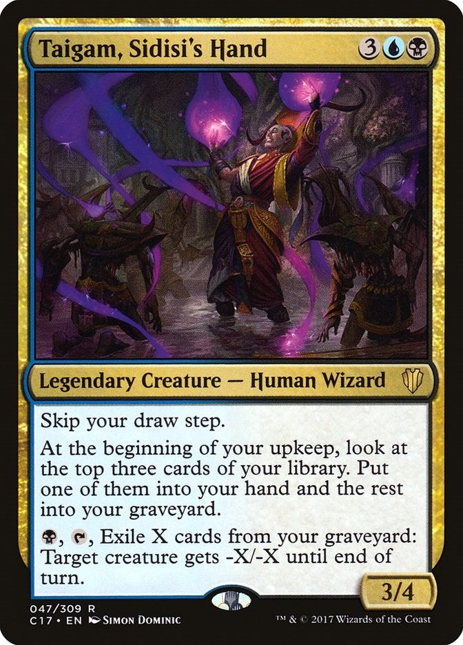 Image for Taigam, Sidisi's Hand (47) [Commander 2017] - Magic: The Gathering
