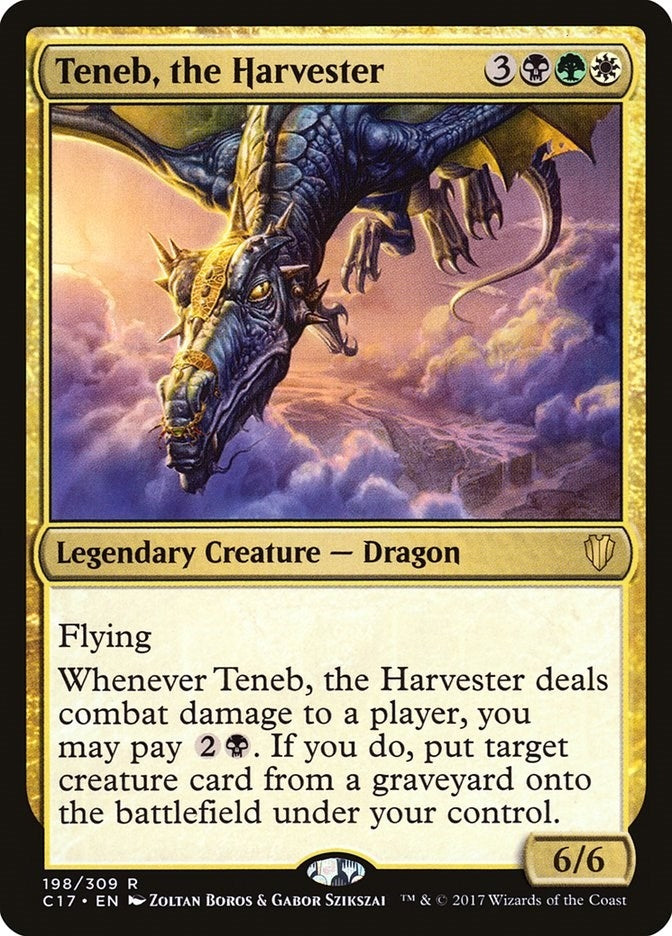 Image for Teneb, the Harvester (198) [Commander 2017] - Magic: The Gathering