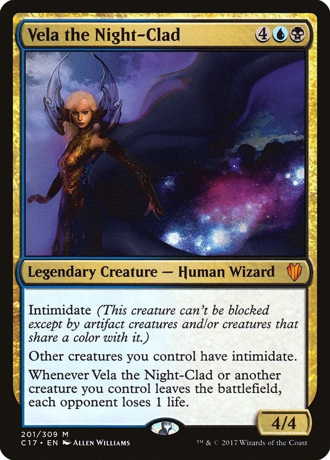 Image for Vela the Night-Clad (201) [Commander 2017] - Magic: The Gathering