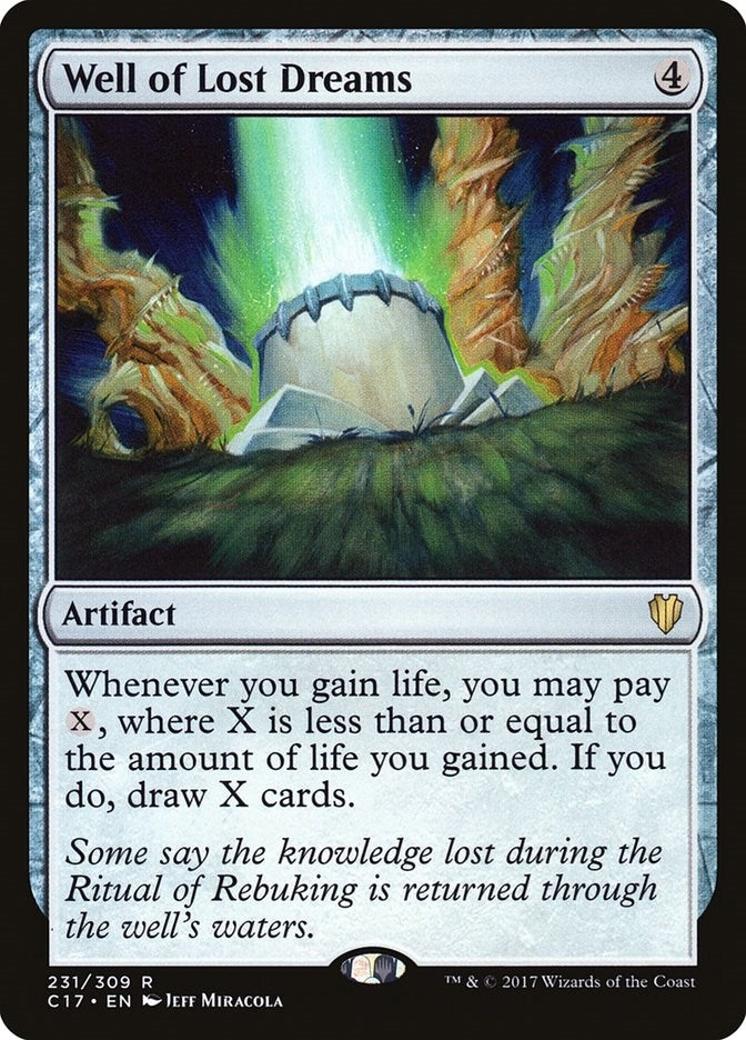 Image for Well of Lost Dreams (231) [Commander 2017] - Magic: The Gathering