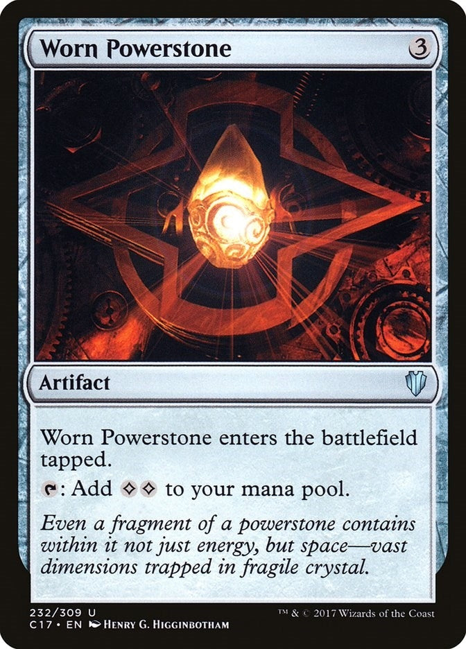 Image for Worn Powerstone (232) [Commander 2017] - Magic: The Gathering