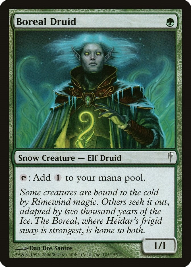 Image for Boreal Druid (105) [Coldsnap] - Magic: The Gathering