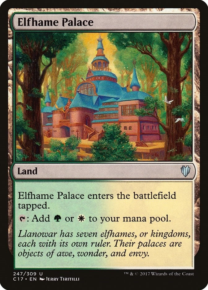 Image for Elfhame Palace (247) [Commander 2017] - Magic: The Gathering
