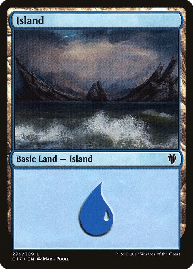 Image for Island (299) (299) [Commander 2017] - Magic: The Gathering