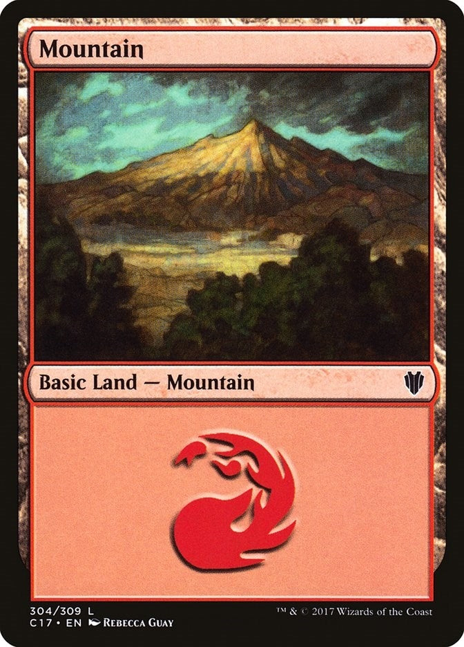 Image for Mountain (304) (304) [Commander 2017] - Magic: The Gathering