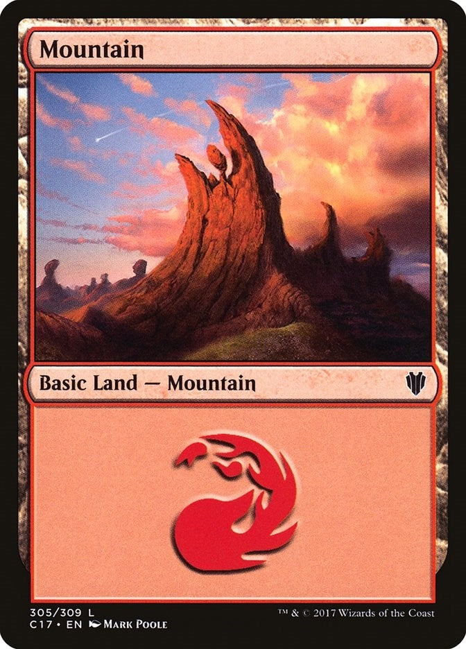 Image for Mountain (305) (305) [Commander 2017] - Magic: The Gathering