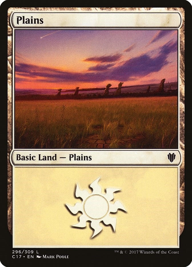 Image for Plains (296) (296) [Commander 2017] - Magic: The Gathering