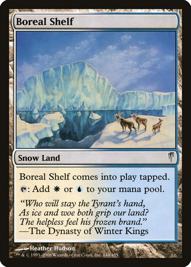 Image for Boreal Shelf (144) [Coldsnap] - Magic: The Gathering
