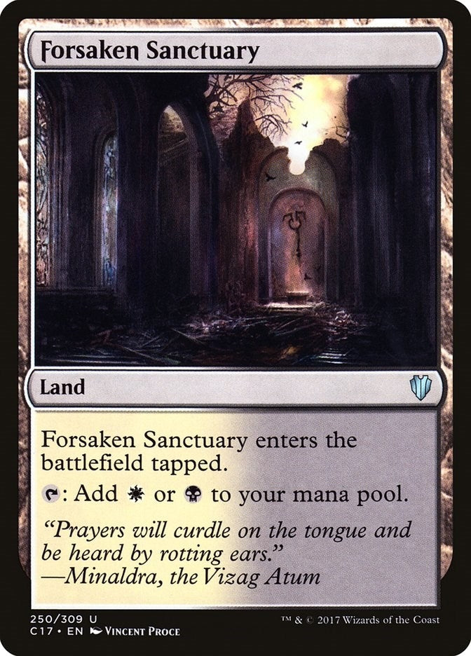 Image for Forsaken Sanctuary (250) [Commander 2017] - Magic: The Gathering