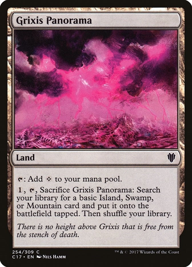 Image for Grixis Panorama (254) [Commander 2017] - Magic: The Gathering
