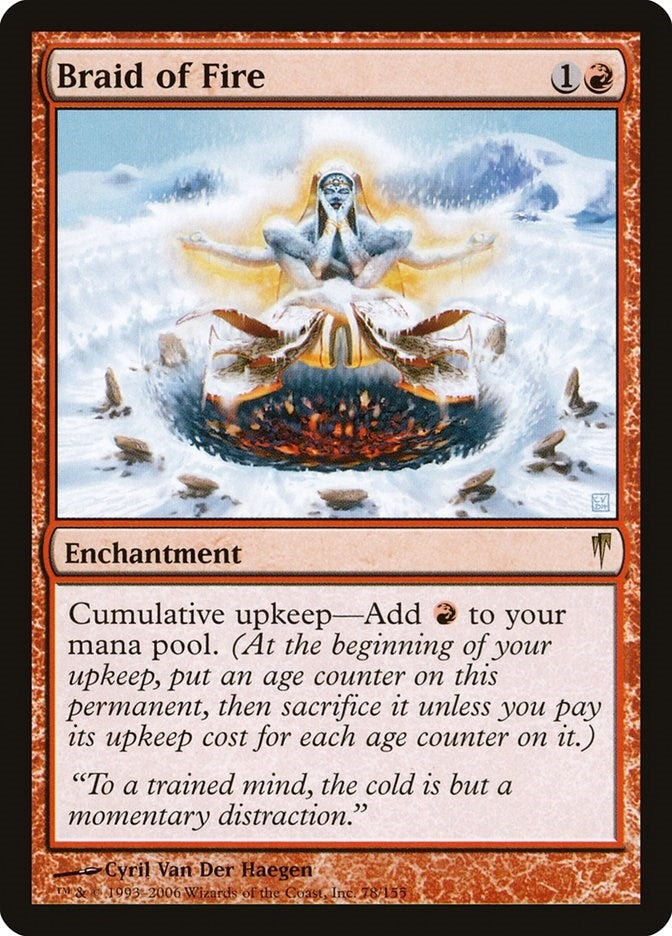 Image for Braid of Fire (78) [Coldsnap] - Magic: The Gathering