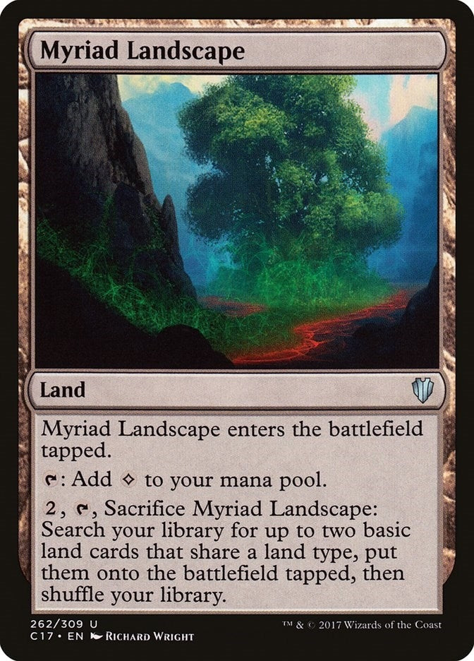 Image for Myriad Landscape (262) [Commander 2017] - Magic: The Gathering