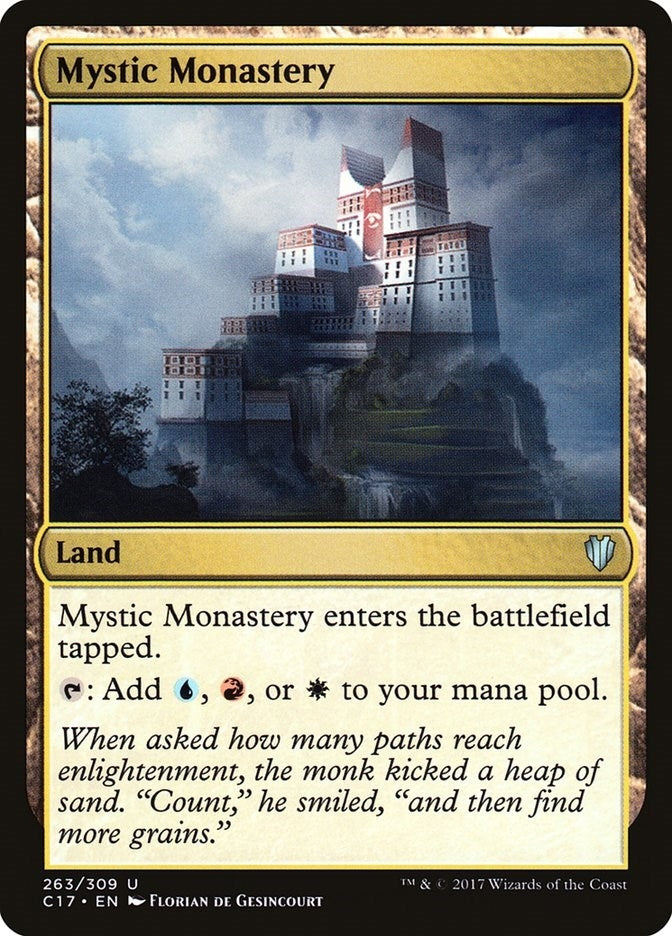 Image for Mystic Monastery (263) [Commander 2017] - Magic: The Gathering