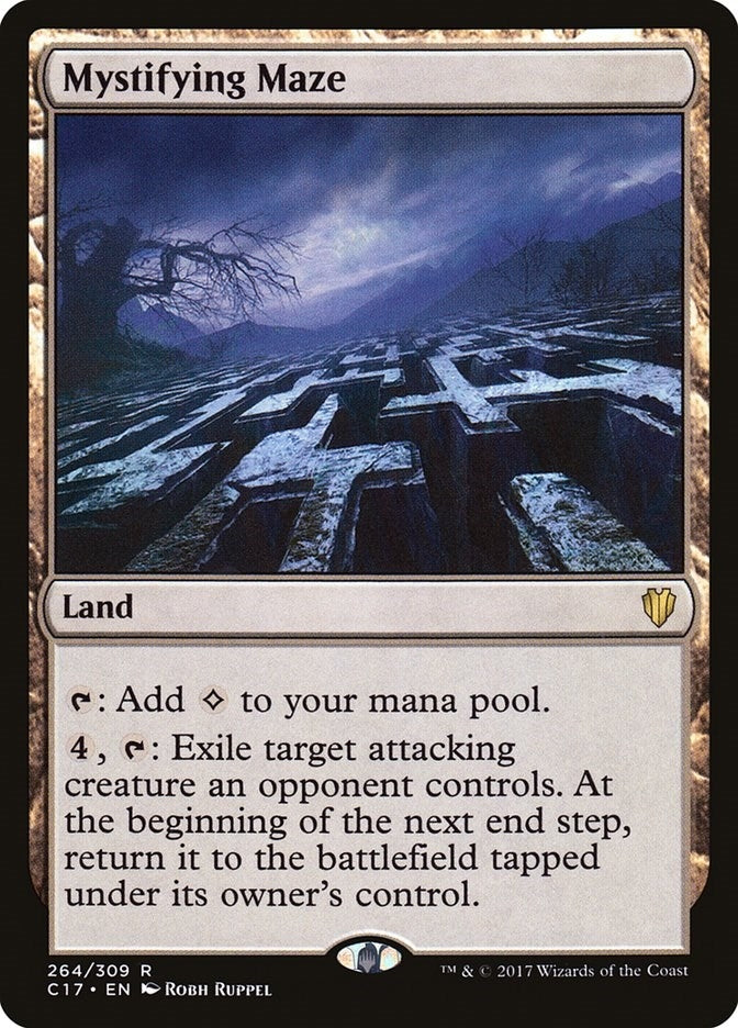 Image for Mystifying Maze (264) [Commander 2017] - Magic: The Gathering