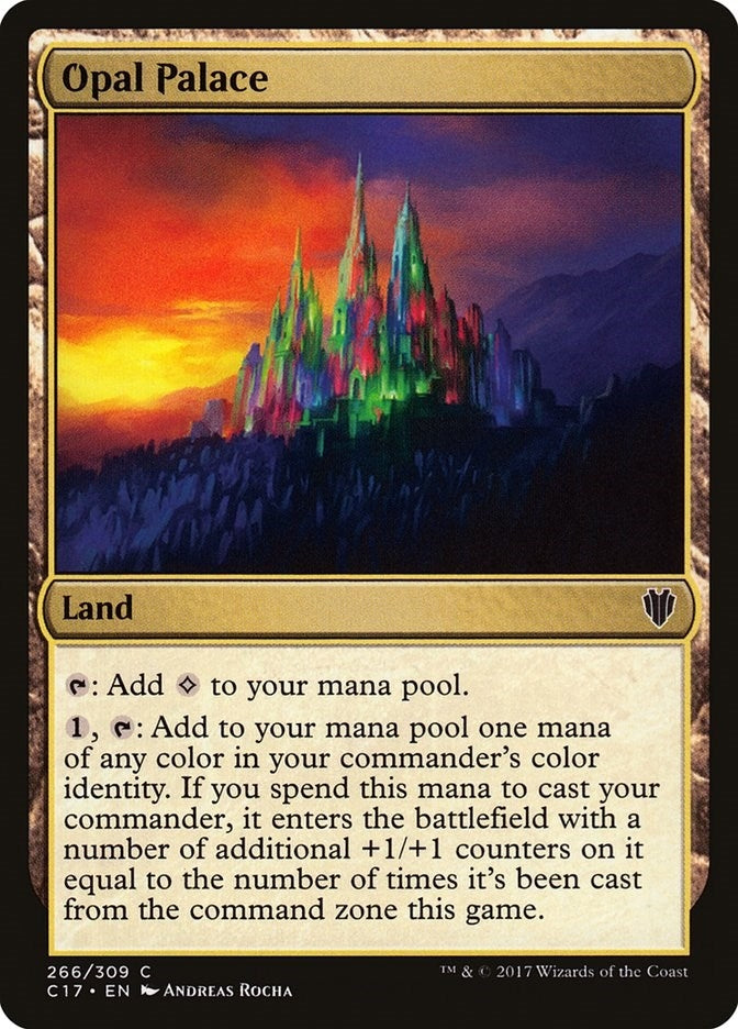 Image for Opal Palace (266) [Commander 2017] - Magic: The Gathering