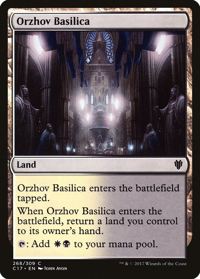 Image for Orzhov Basilica (268) [Commander 2017] - Magic: The Gathering