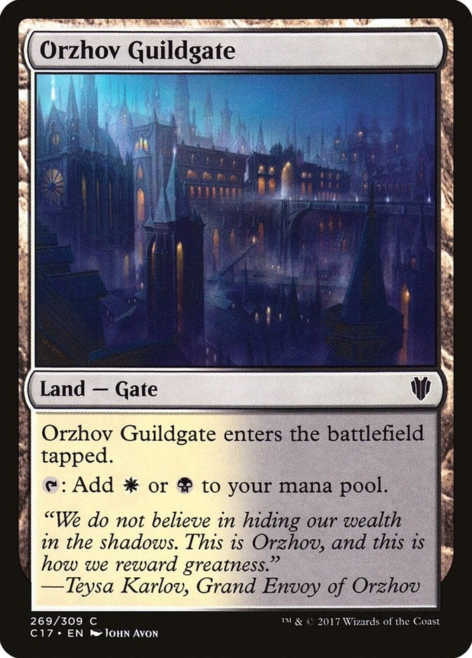 Image for Orzhov Guildgate (269) [Commander 2017] - Magic: The Gathering