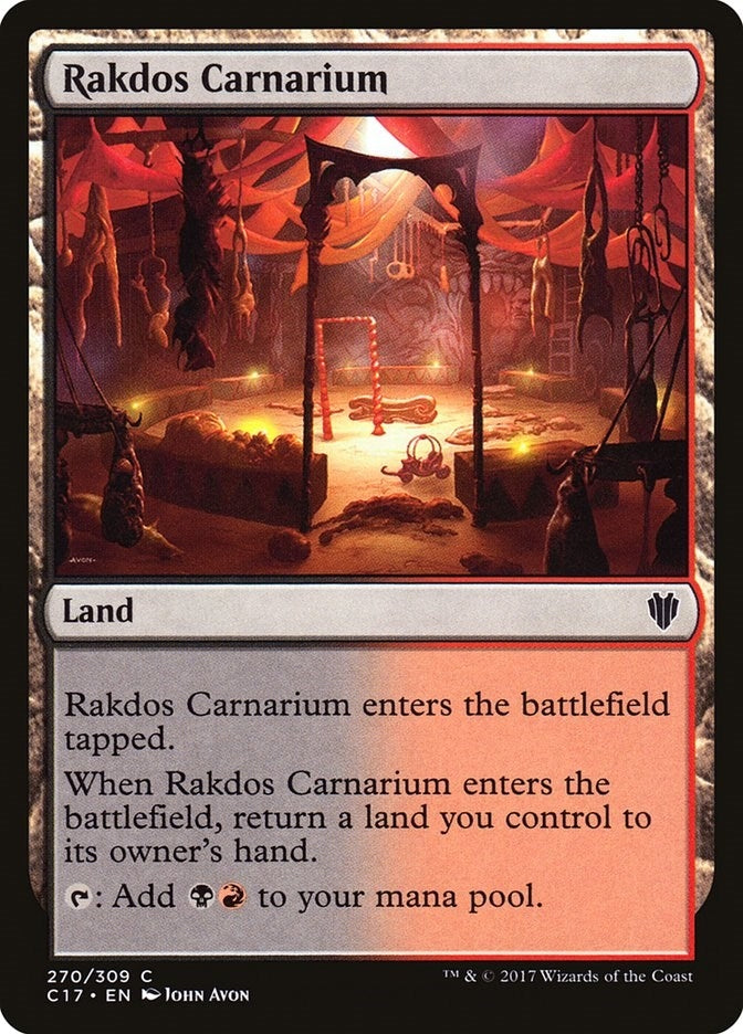 Image for Rakdos Carnarium (270) [Commander 2017] - Magic: The Gathering