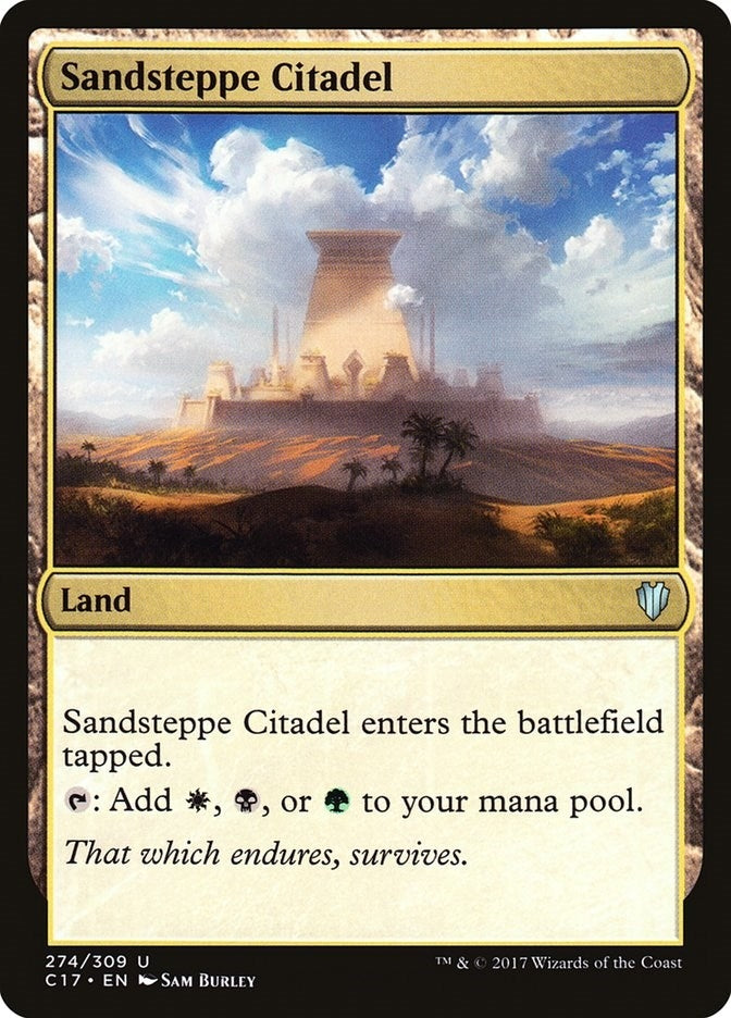 Image for Sandsteppe Citadel (274) [Commander 2017] - Magic: The Gathering