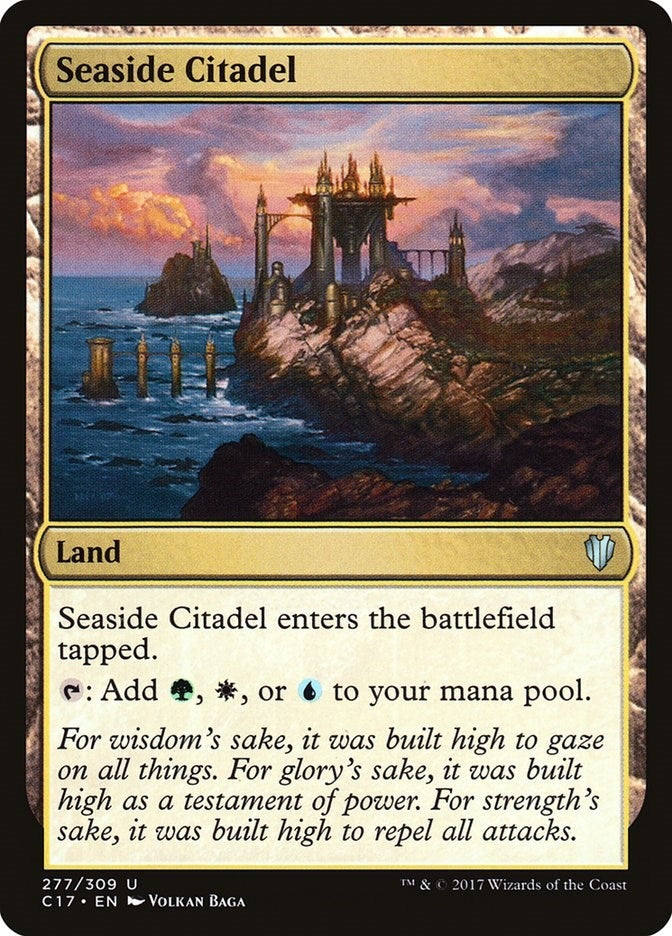 Image for Seaside Citadel (277) [Commander 2017] - Magic: The Gathering