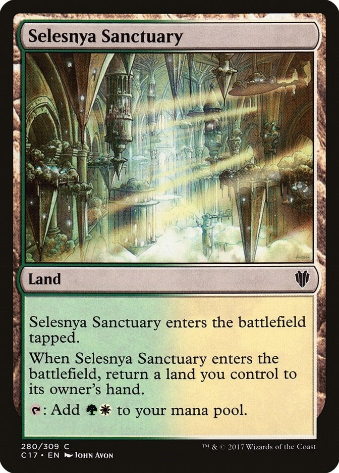 Image for Selesnya Sanctuary (280) [Commander 2017] - Magic: The Gathering
