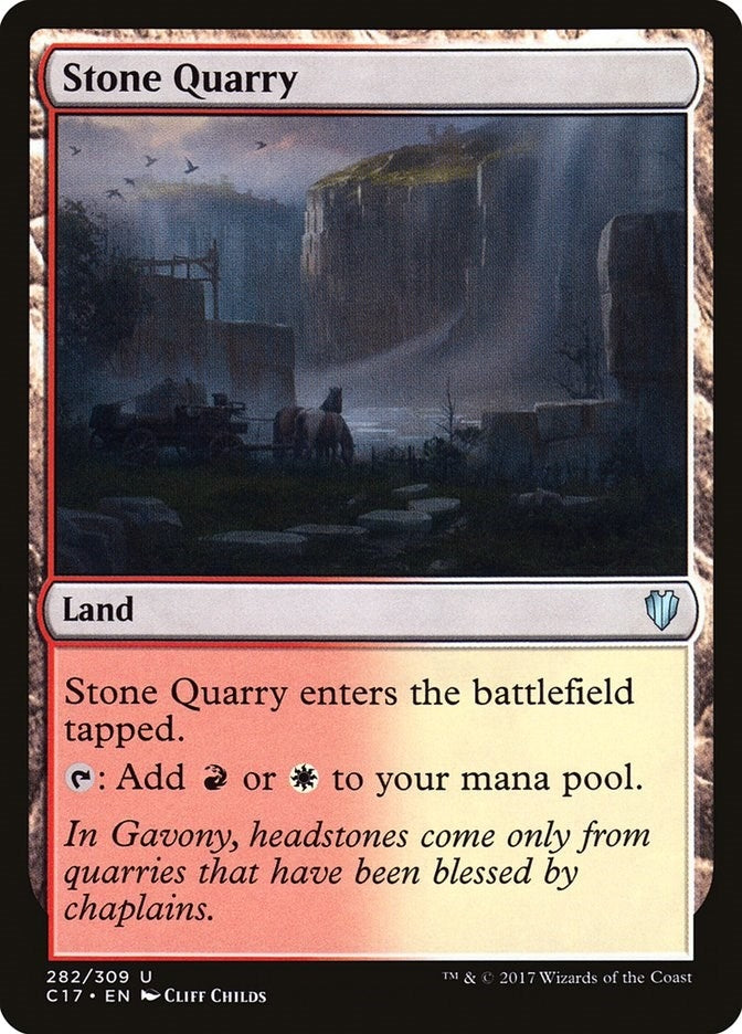 Image for Stone Quarry (282) [Commander 2017] - Magic: The Gathering