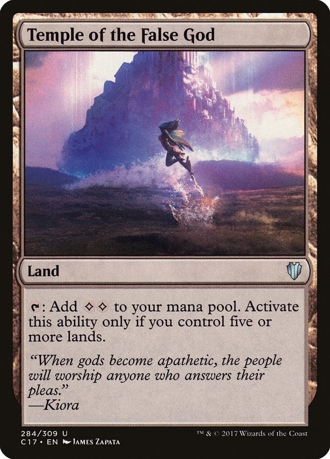 Image for Temple of the False God (284) [Commander 2017] - Magic: The Gathering