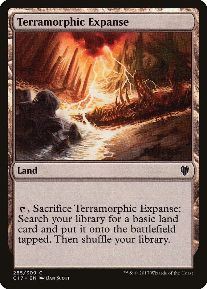 Image for Terramorphic Expanse (285) [Commander 2017] - Magic: The Gathering