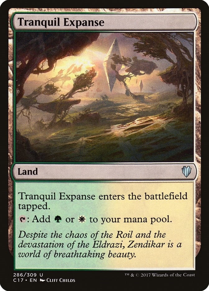 Image for Tranquil Expanse (286) [Commander 2017] - Magic: The Gathering