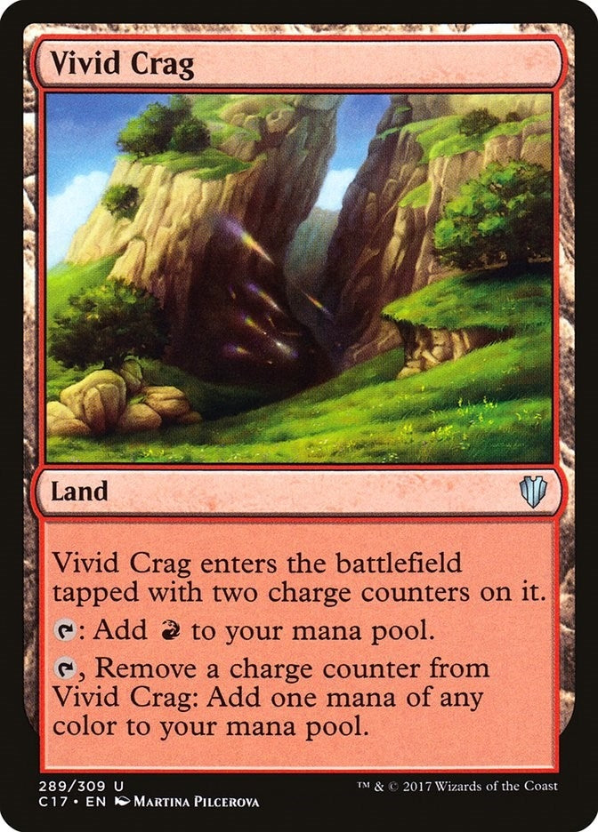 Image for Vivid Crag (289) [Commander 2017] - Magic: The Gathering