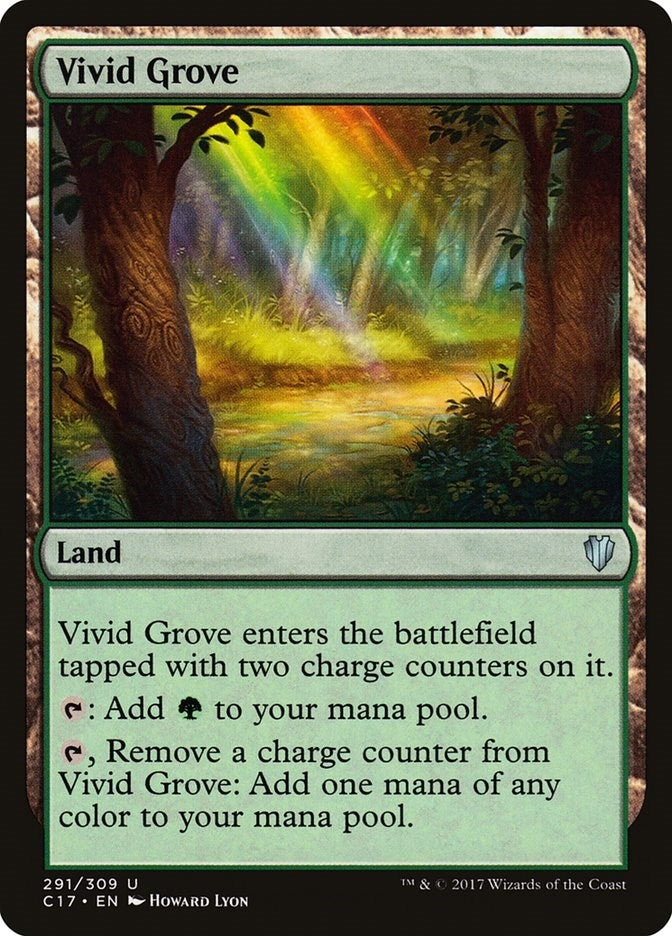 Image for Vivid Grove (291) [Commander 2017] - Magic: The Gathering