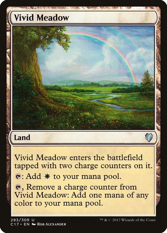 Image for Vivid Meadow (293) [Commander 2017] - Magic: The Gathering
