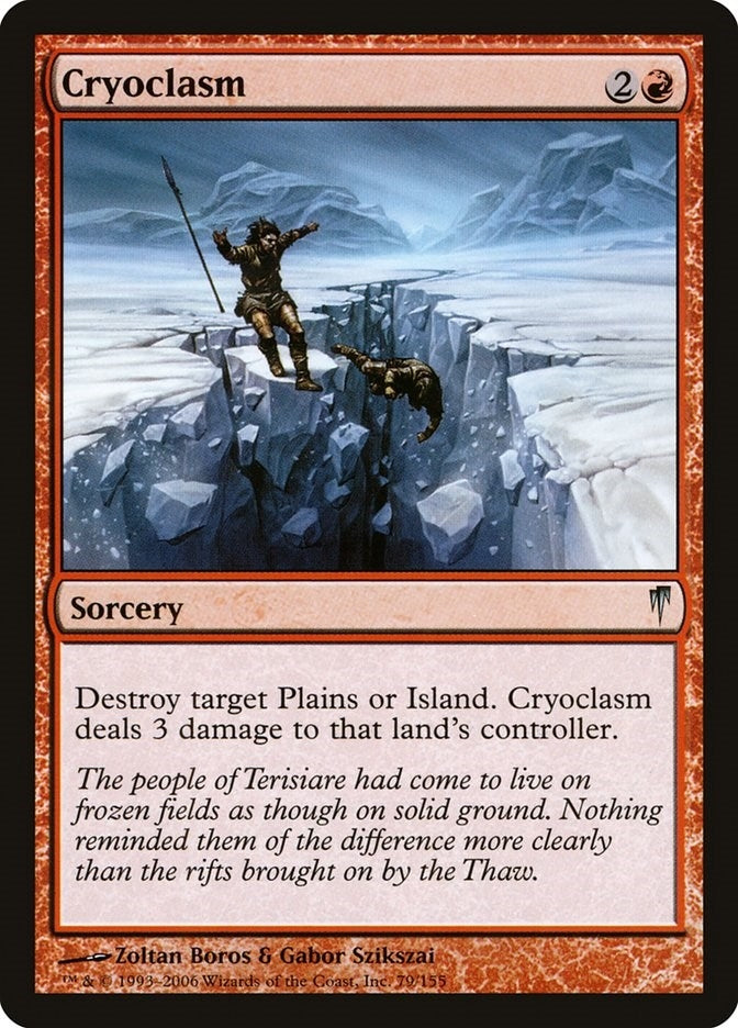 Image for Cryoclasm (79) [Coldsnap] - Magic: The Gathering