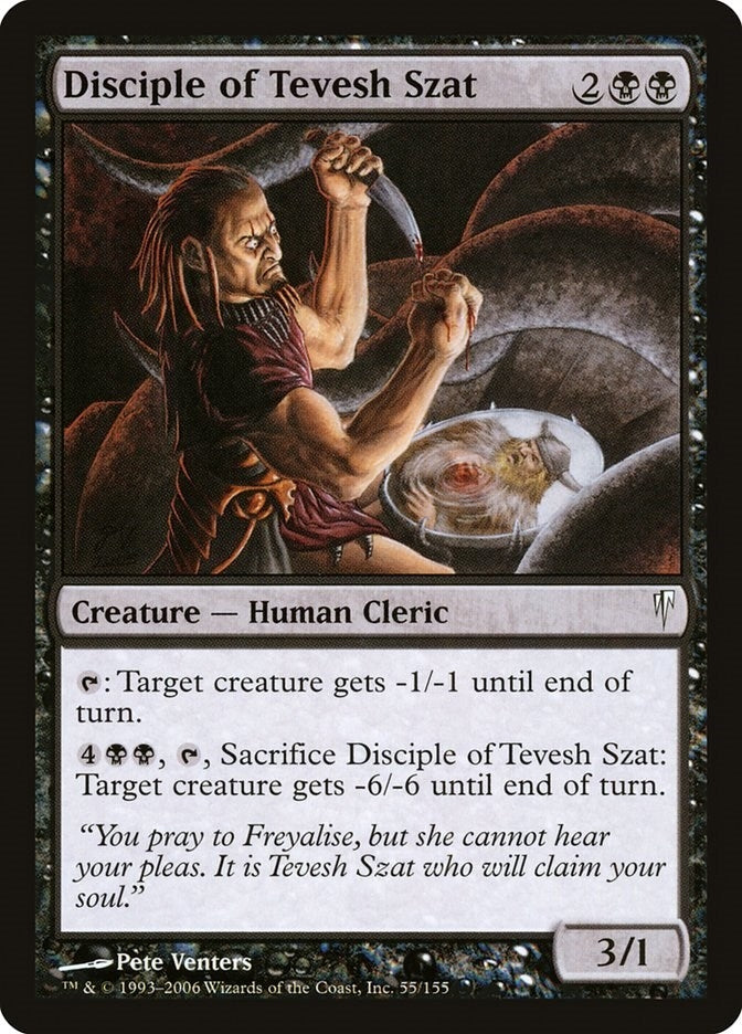 Image for Disciple of Tevesh Szat (55) [Coldsnap] - Magic: The Gathering
