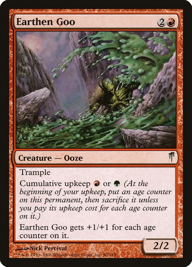 Image for Earthen Goo (80) [Coldsnap] - Magic: The Gathering