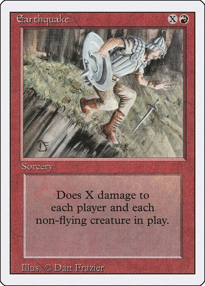 Image for Earthquake [Revised Edition] - Magic: The Gathering