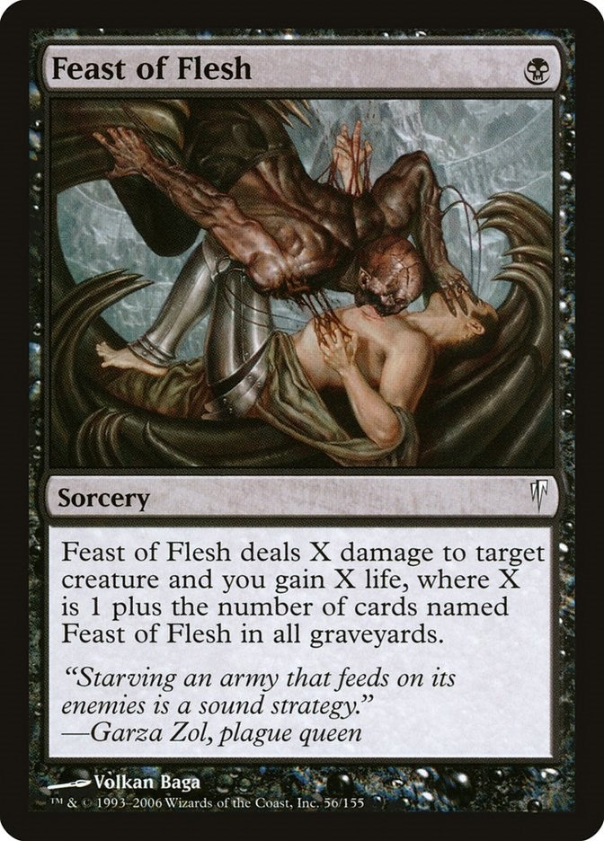 Image for Feast of Flesh (56) [Coldsnap] - Magic: The Gathering