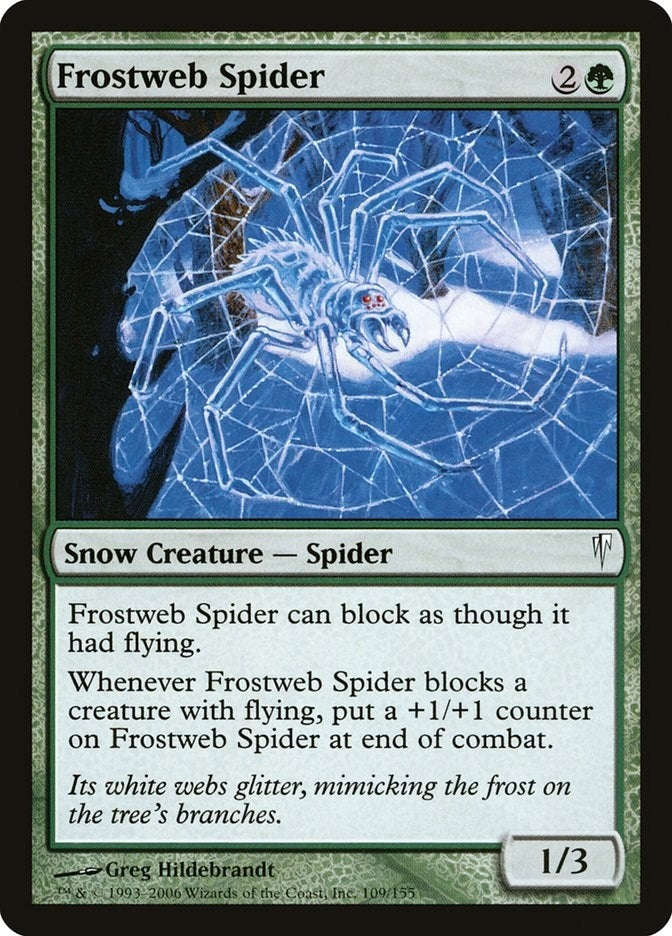 Image for Frostweb Spider (109) [Coldsnap] - Magic: The Gathering