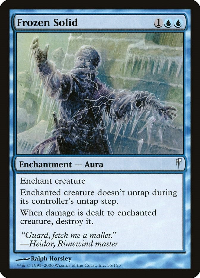 Image for Frozen Solid (35) [Coldsnap] - Magic: The Gathering