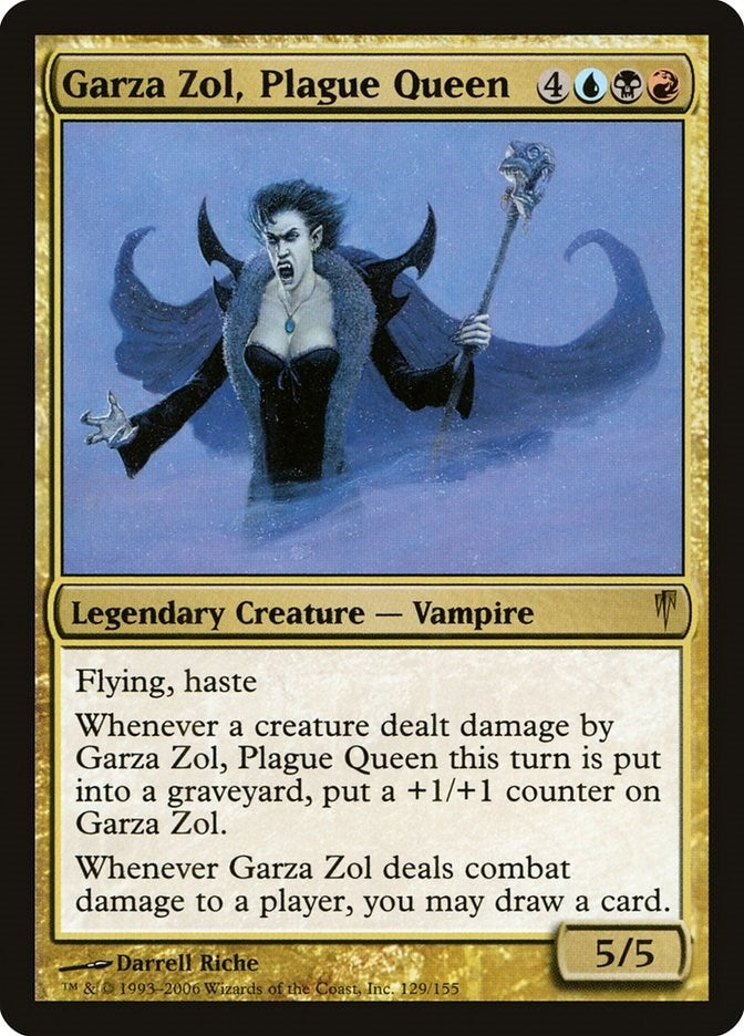 Image for Garza Zol, Plague Queen (129) [Coldsnap] - Magic: The Gathering