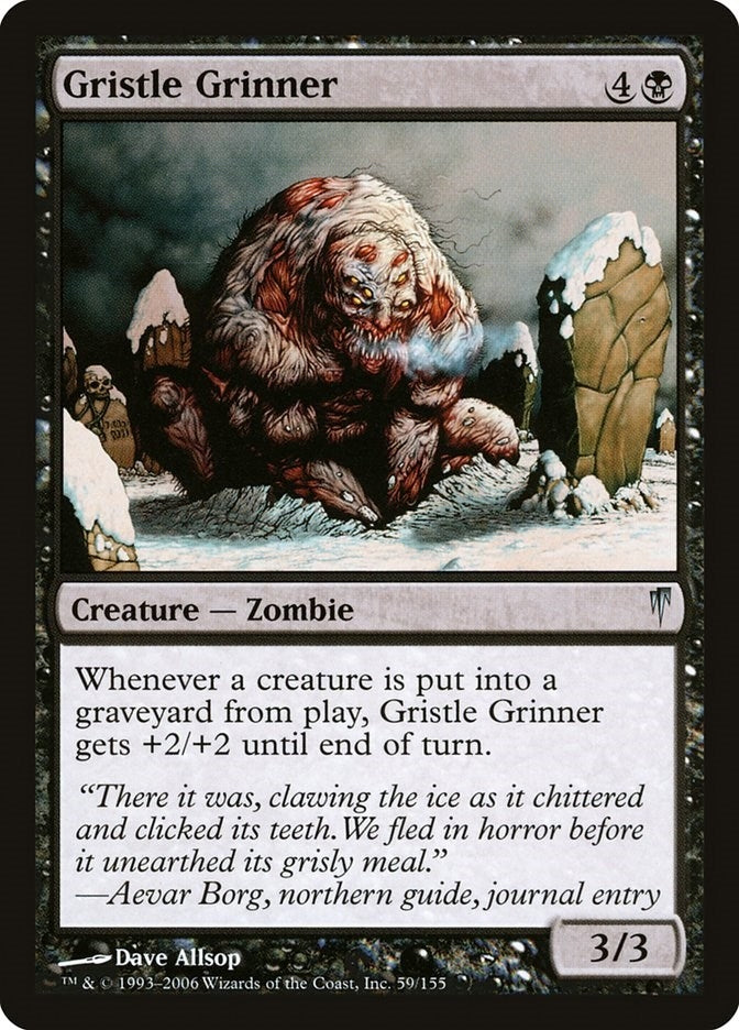 Image for Gristle Grinner (59) [Coldsnap] - Magic: The Gathering