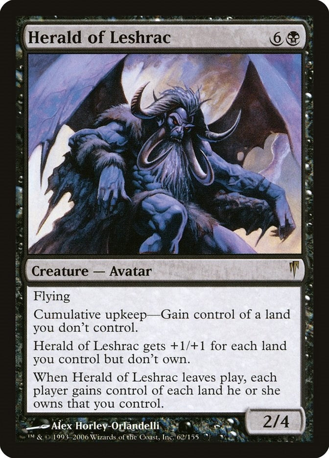 Image for Herald of Leshrac (62) [Coldsnap] - Magic: The Gathering
