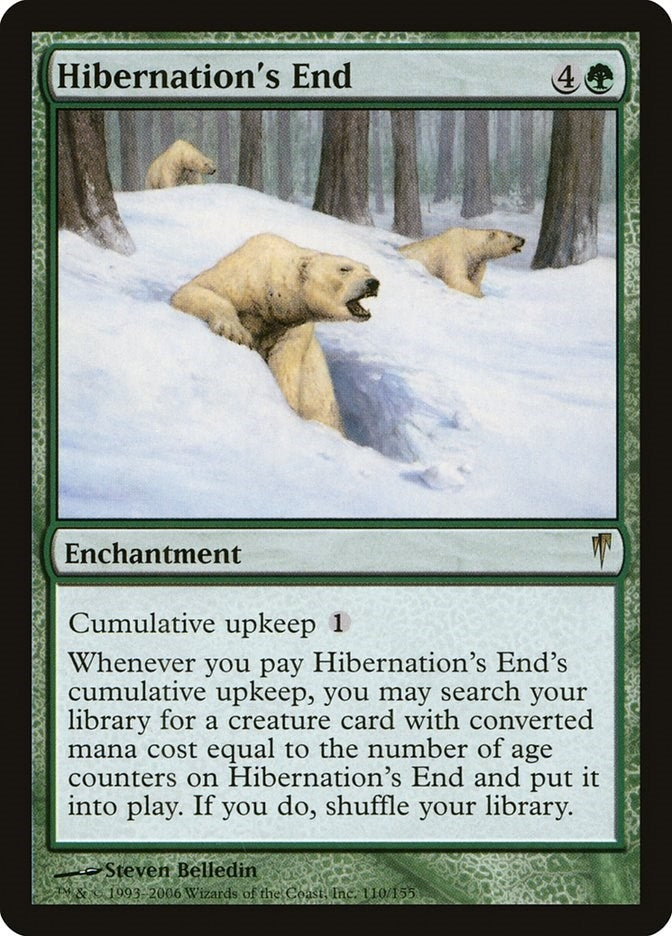 Image for Hibernation's End (110) [Coldsnap] - Magic: The Gathering