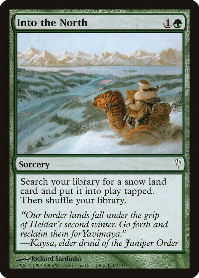 Image for Into the North (111) [Coldsnap] - Magic: The Gathering